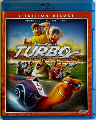 Turbo | Deluxe Edition | Blu-ray 3D + 2D + DVD | Audio FR/EN | Zone B C