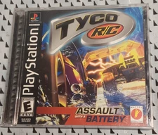 Tyco R/C: Assault With a Battery- PlayStation 1 -NOT TESTED