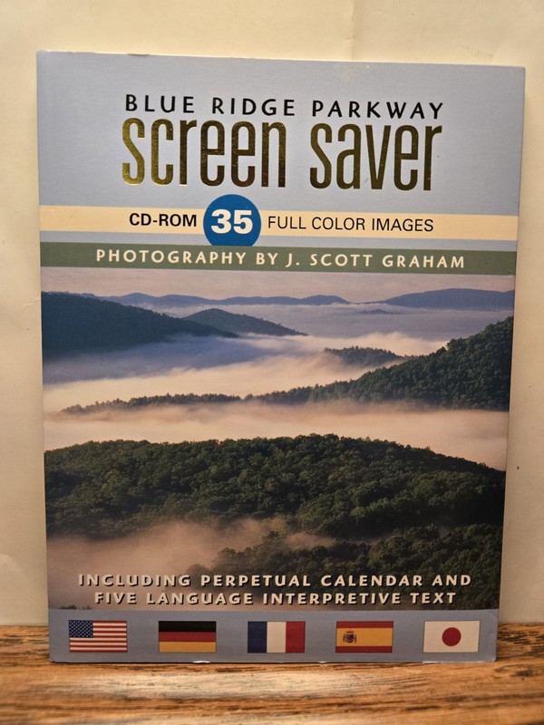 NEW Blue Ridge Parkway Screen Saver CD-ROM Photography by J Scott Graham