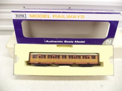 Dapol NC-045C N-Gauge LNER Teak Gresley 3rd Class Light Bar Ready