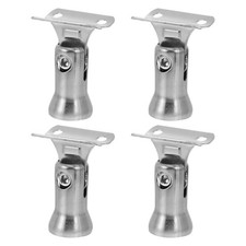 4 PCS Armrest Bracket Rail Railing Handrail Brackets for Outdoor Stairs Parts