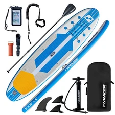 INQRACER SUP-25FO144 STAND UP 11 FT INFLATABLE PADDLE BOARD
