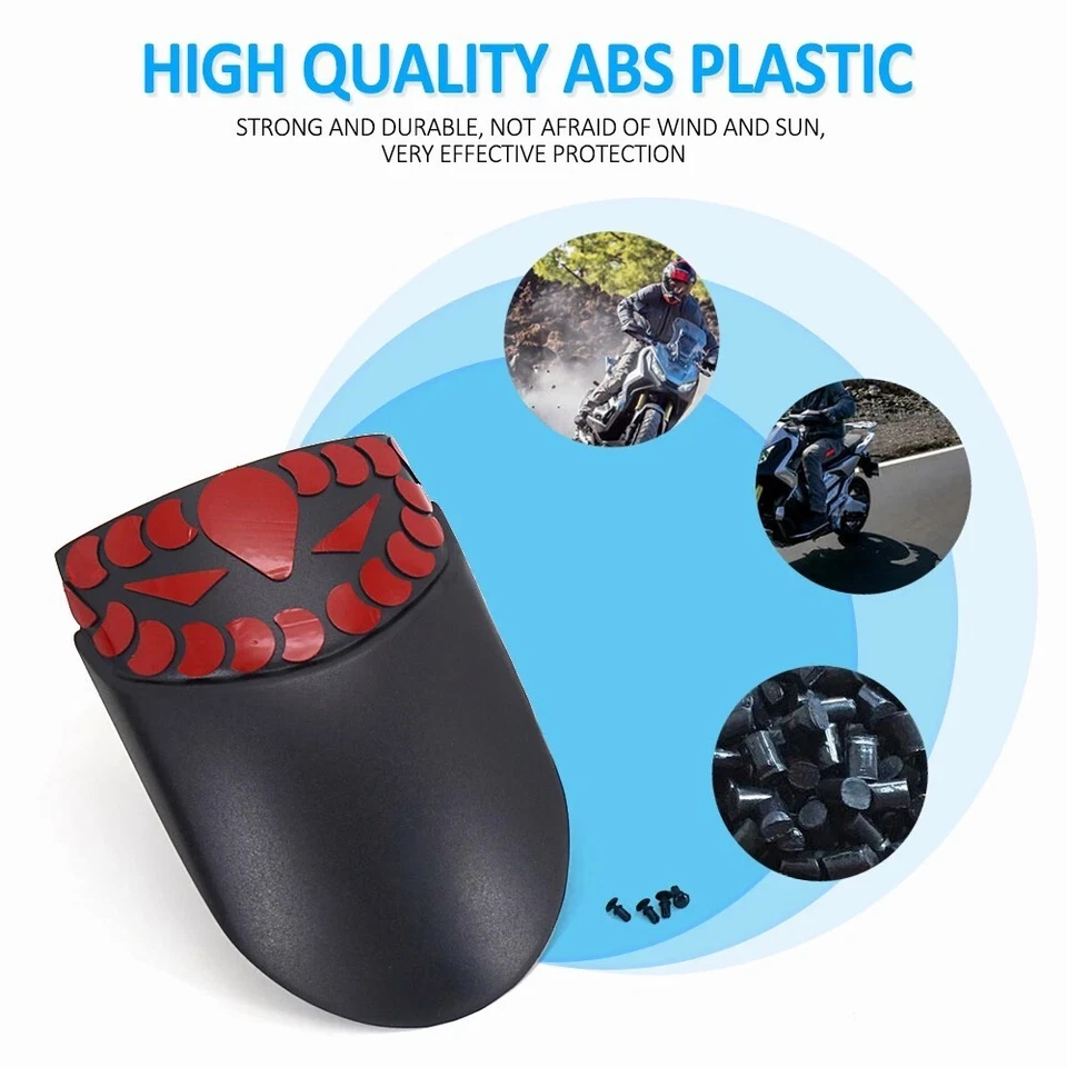 Guardabarros delantero para motocicleta guardabarros protector contra salpicaduras para Aprilia Caponord 1200 Rally Foto 4 de 4