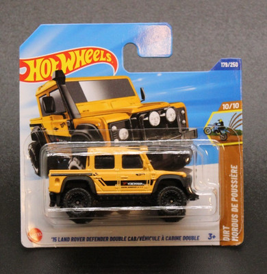 Hot Wheels '' 15 Land Rover Defender Double Cab '' HW Dirt  -  2025 - #179/250