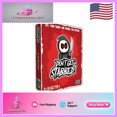 Ultimate Horror Game: Don't Get Stabbed! - Perfect for Halloween Gatherings