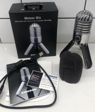 Samson Meteor Mic Portable USB Studio Quality Condenser Microphone BM40