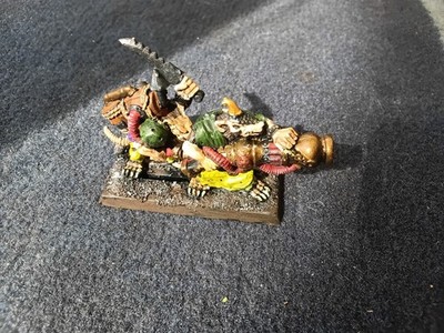 Warhammer Fantasy Old World Skaven Warp Flammenwerfer Team Metall