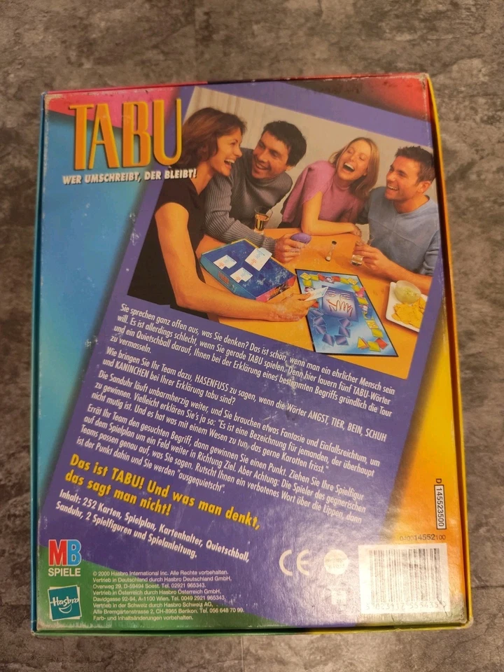 Tabu - Wer umschreibt, der bleibt! - Hasbro Verlag  - Bild 3 von 3