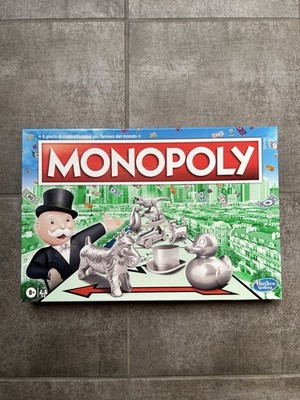 Hasbro Monopoly Classic - Rechteckiges Monopoly in Italienischer Version