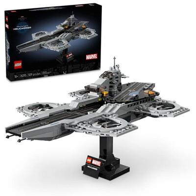 LEGO 76295 Marvel The Avengers Helicarrier Aircraft Carrier Model, Buildable