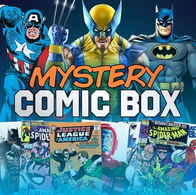  MYSTERY BOX   25 BOOKS! Marvel,  DC, & Indie Comic Book