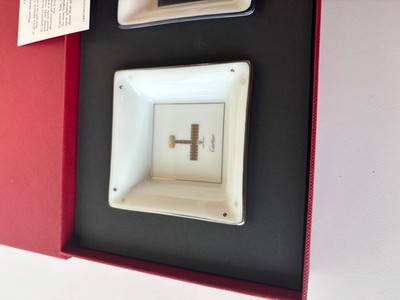 Cartier Plane Motif Porcelain Trinket Trays | eBay