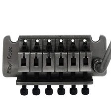 Genuine Floyd Rose Non-Fine Tuner Tremolo Bridge Antique Silver