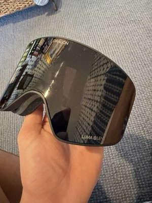 Dragon Ski Goggles (Luna Lens) Black 90% Reflective