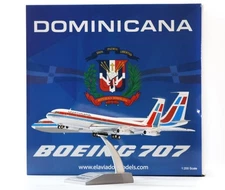 Inflight EAV-707-442 Dominicana Boeing 707-300 HI-442CT Diecast 1/200 Jet Model