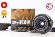 Late N MINT BOX Olympus OM-System Zuiko Auto W 28mm f/2.8 Lens From JAPAN