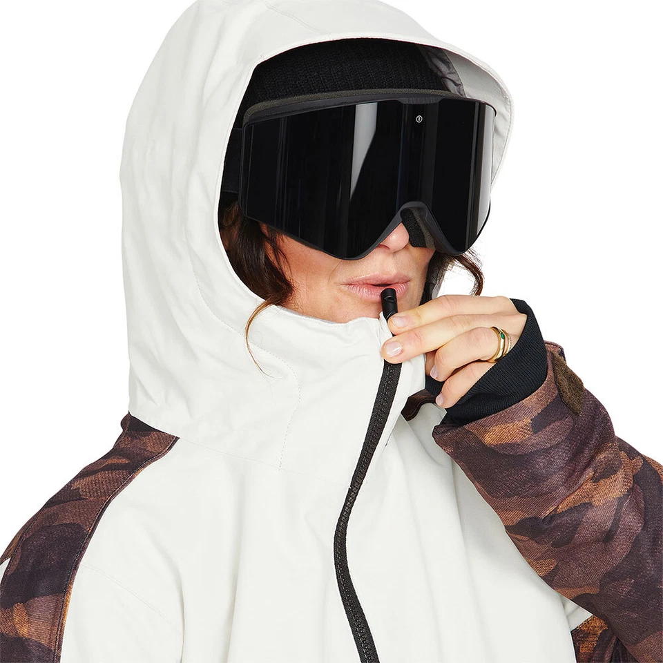 Volcom Mirror Pullover Damen-Skijacke Jacke Snowboardjacke Schneejacke Muster - Bild 3 von 4