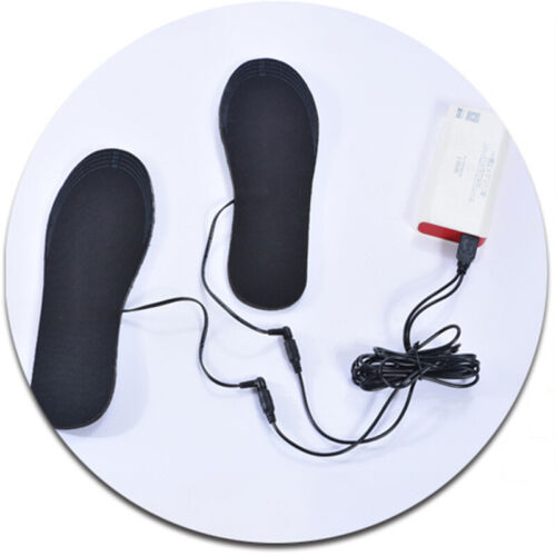 USB Electric Heated Shoe Insoles Sock Feet Heater Foot Pads Warmer Winter Insole - Picture 10 of 13