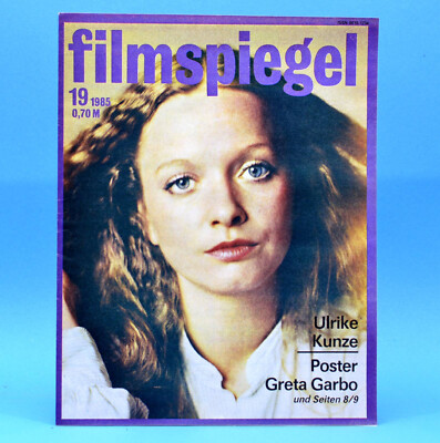 DDR Filmspiegel 19 1985 Greta Garbo Woody Allen Lore Frisch Konrad Wolf U