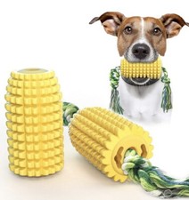 Pcfwntd Dog Chewing Toys, Dog Venting Toys, Dog Toothbrush Cleaning Teeth, Corn