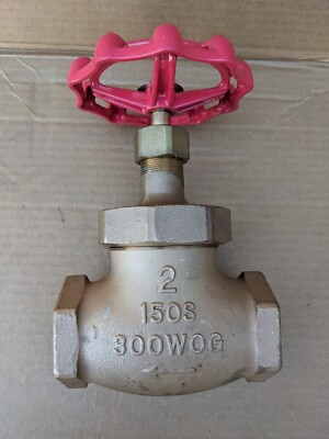 Kitz AK150D No.9 300wog 2 In 150 Bronze Threaded Globe Valve 2''