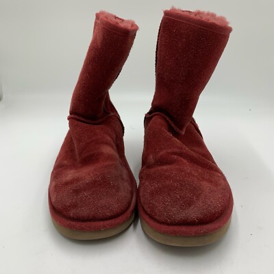 KOOLABURRA by UGG 1017090 Cranberry Suede Shearling Classic Winter Boots