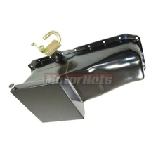 1985+ Chevy Small Block Black 283 305 327 350 400 Drag Racing Oil Pan 7qt SBC
