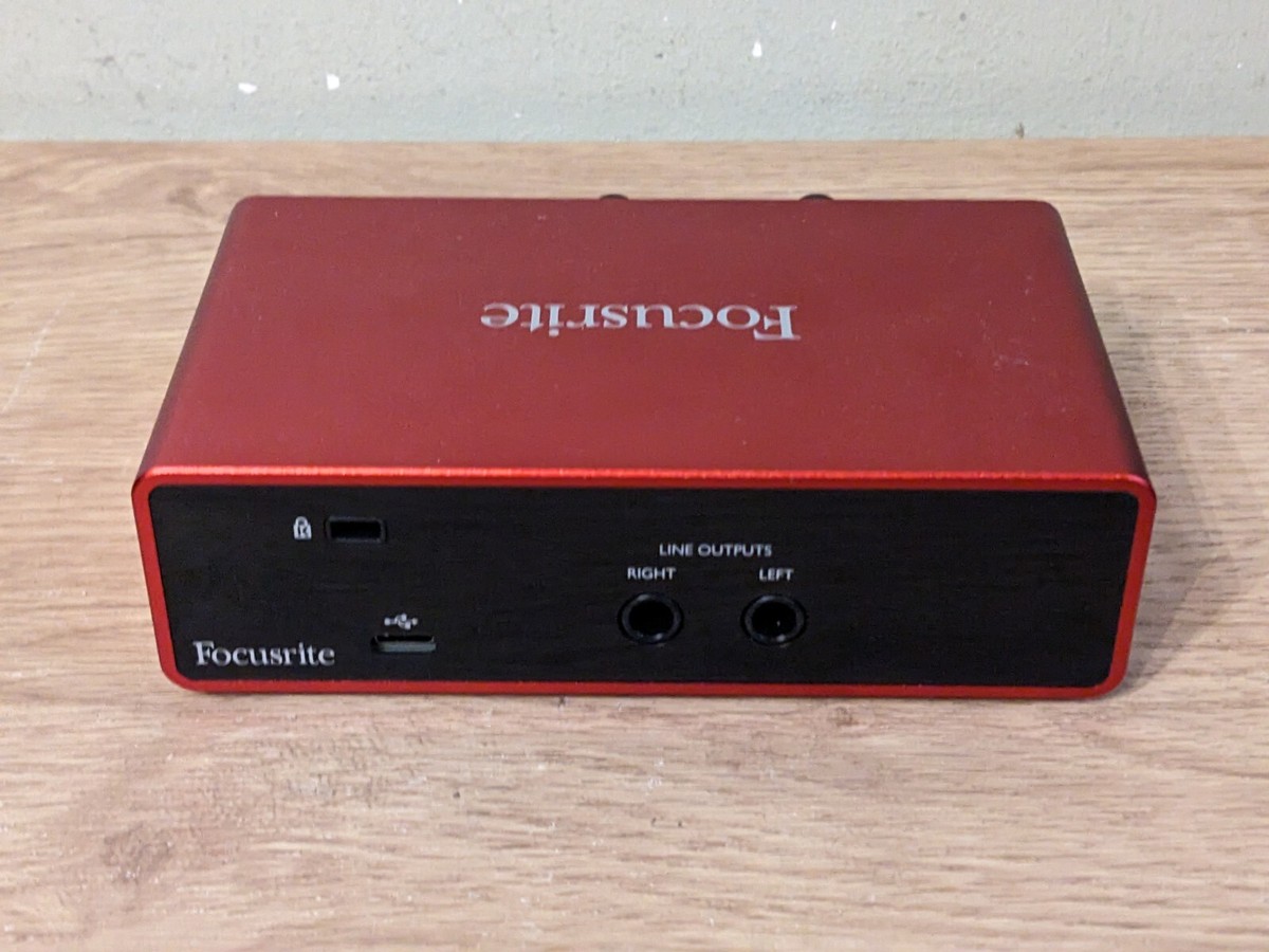 DJ機材 Focusrite Scarlett Solo (3rd Gen) Focusrite Scarlett Solo Studio 3rd Gen USB Audio Interface