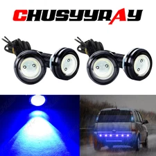 4x Eagle Eye Lamps LED DRL Daytime Running Light 12V Blue For Ram 1500