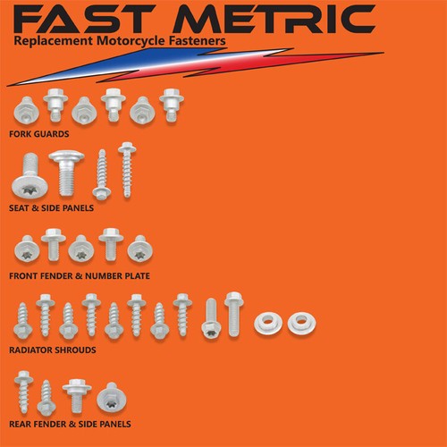 KTM 65cc SX Plastics & Body Bolt Kits-EVERY Fastener you'll need-GUARANTEED! - Bild 18 von 20