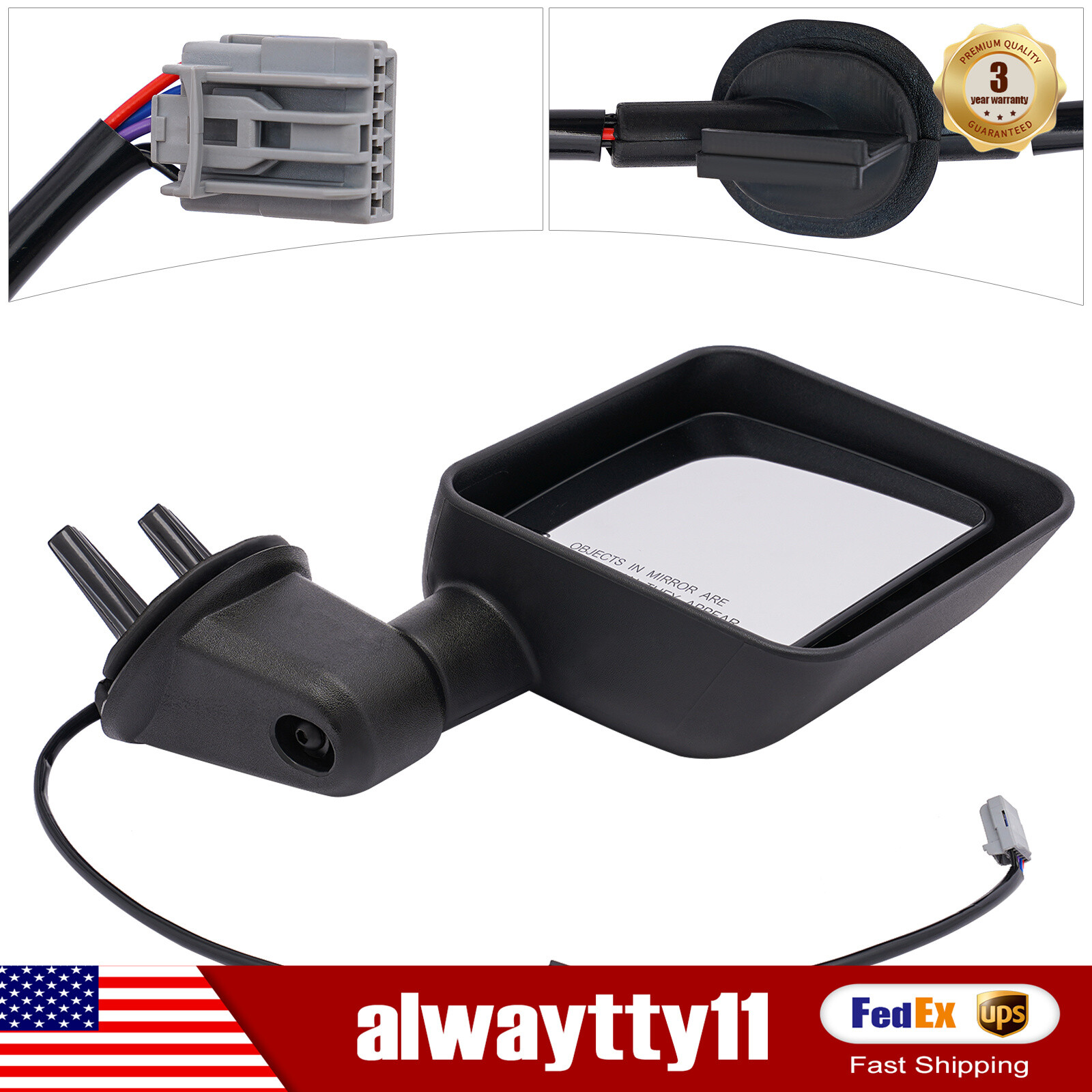 Right Passenger Hand Side Mirror Heated RH fits for Jeep Renegade 2015-2022 2023