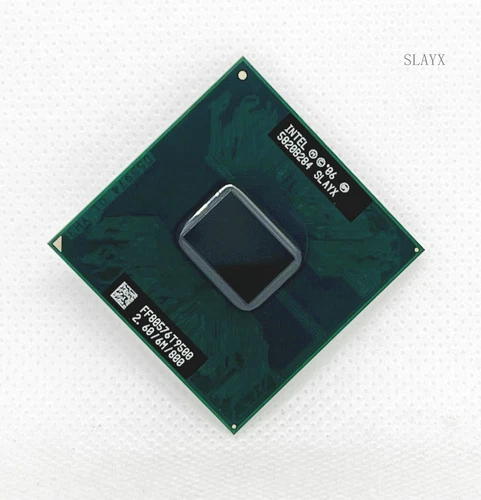 Compatible Intel 2Duo T9500 2.60GHz Dual-Core SLAYX SLAQH Socket478 Processor - Picture 4 of 5
