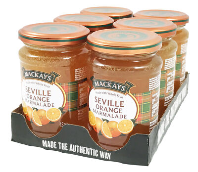 Mackays Seville Orange Marmalade Orangenmarmelade 6x340g