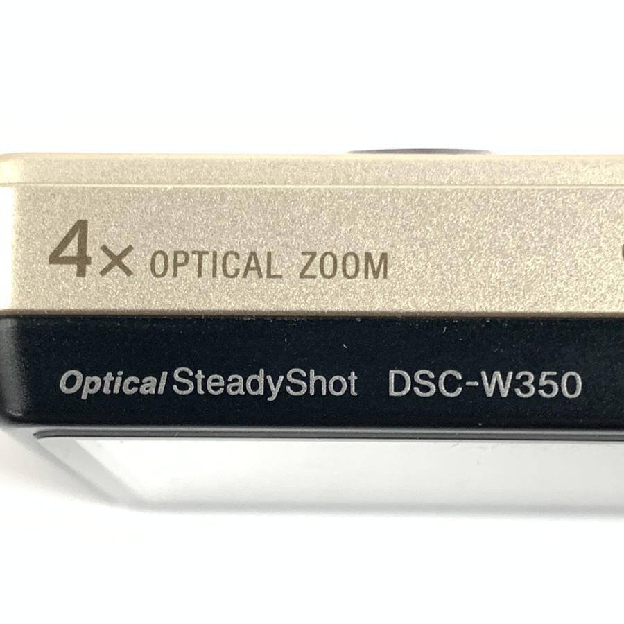 SONY Cyber-Shot DSC-W350 Gold Digital Camera 14.1MP 4x w