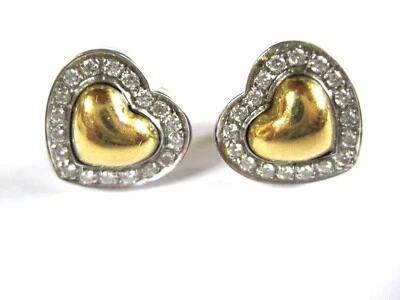 Ohrringe Gold 750 bicolor mit Brillanten, 6,65 g - Bild 1 von 3
