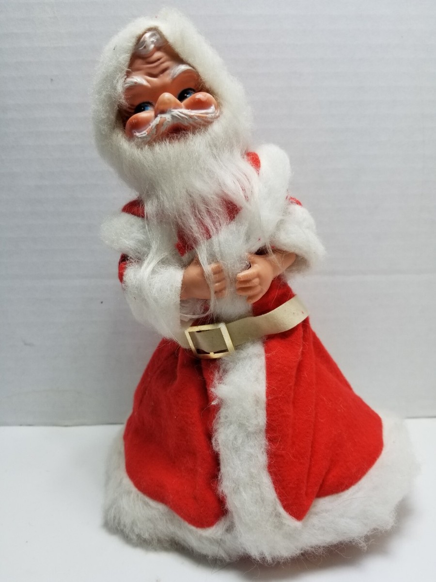 Vintage Christmas Figure Music Box 10