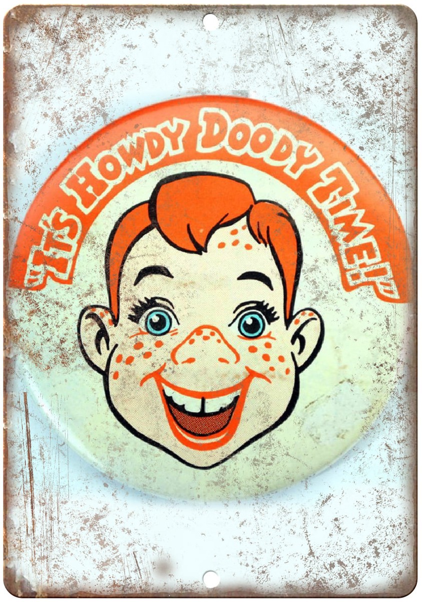 It's Howdy Doody Time Vintage Art 12
