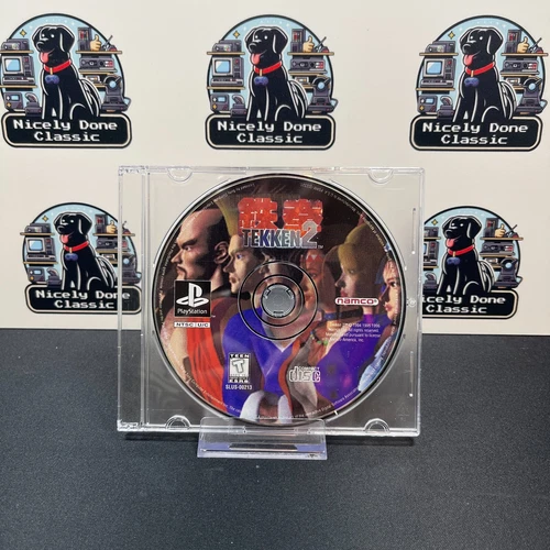 Tekken 2 (Sony PlayStation 1, 1996) - DISC ONLY - CLEAN!
