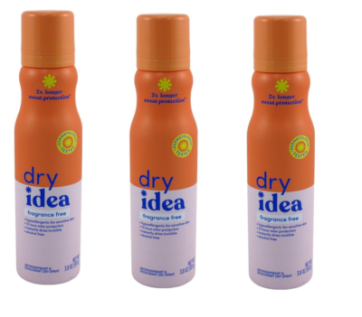 BL Dry Idea Deodorant Dry Spray Frag-Free Anti-Perspirant