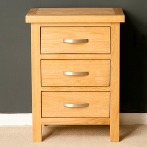 light oak bedside cabinet