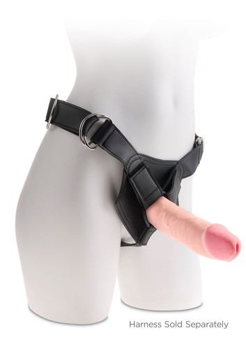 dildo fallo realistico impermeabile con ventosa king cock 9 3d vaginale anale - Foto 3 di 6