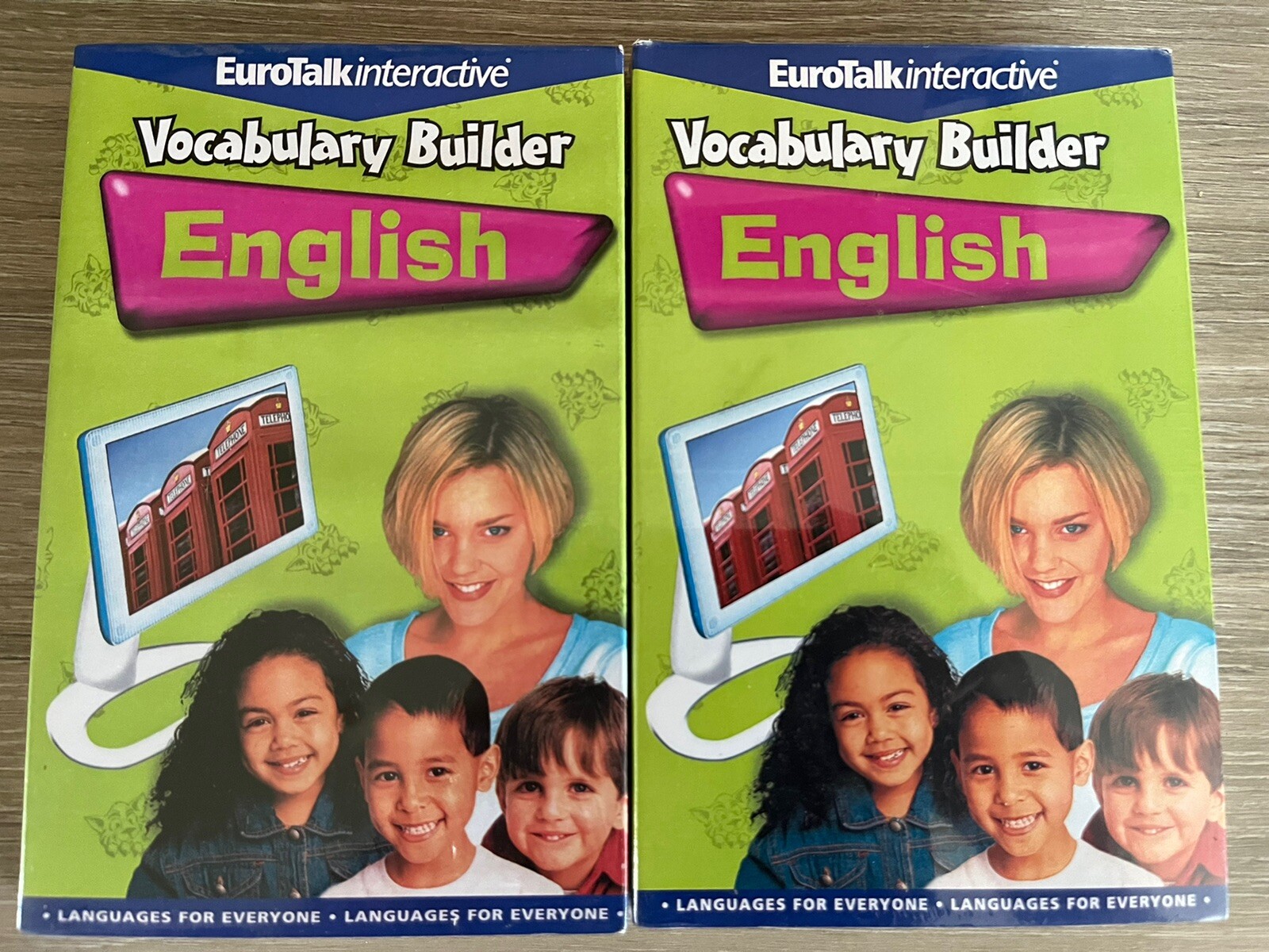 x2 Vocabulary Builder- English: Essential Word Eurotalk Inte