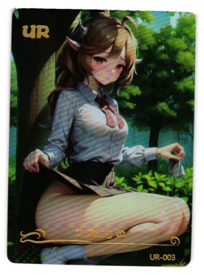 Eyjafjalla Arknights UR UR-003 Pink Beauties 2 Goddess Story Anime Card