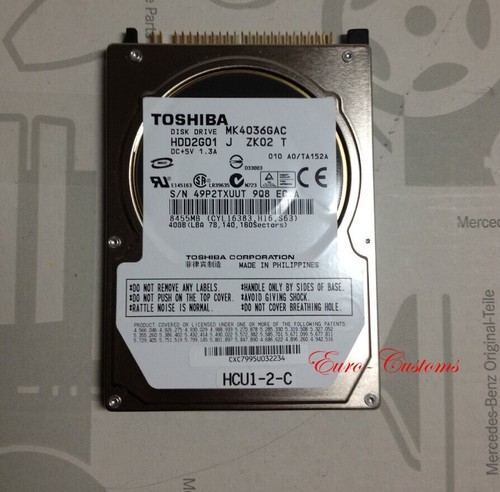 09~11 USA Véritable Mercedes NTG2.5 E CLS ML Gl R G SLK Sl Navigation Dur - Photo 1 sur 2