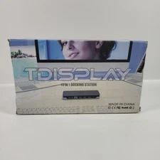 TDisplay Usb C Laptop Docking Station, 15 In 1 Triple Display Multiport       68