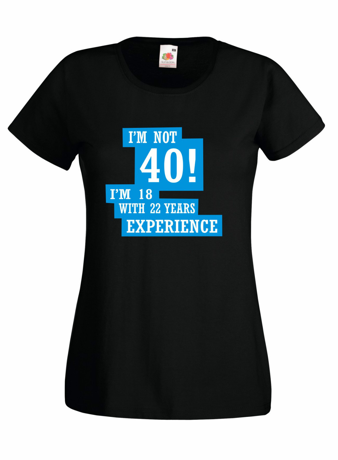 Suéter Mujer J851 Sin Yo 40 Años Ma 18 Y 22 Experiencia Camisa Regalo Cumpleaños