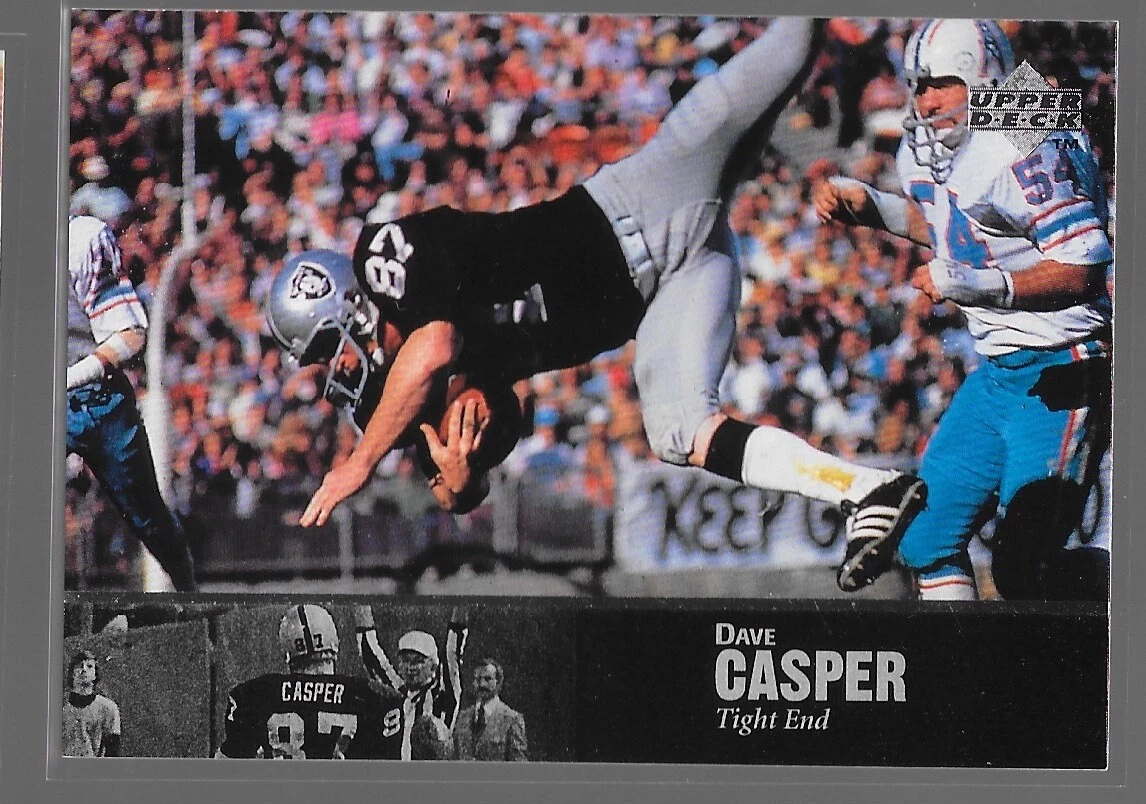 1997 Upper Deck NFL Legends - Dave Casper #86 Oakland Raiders