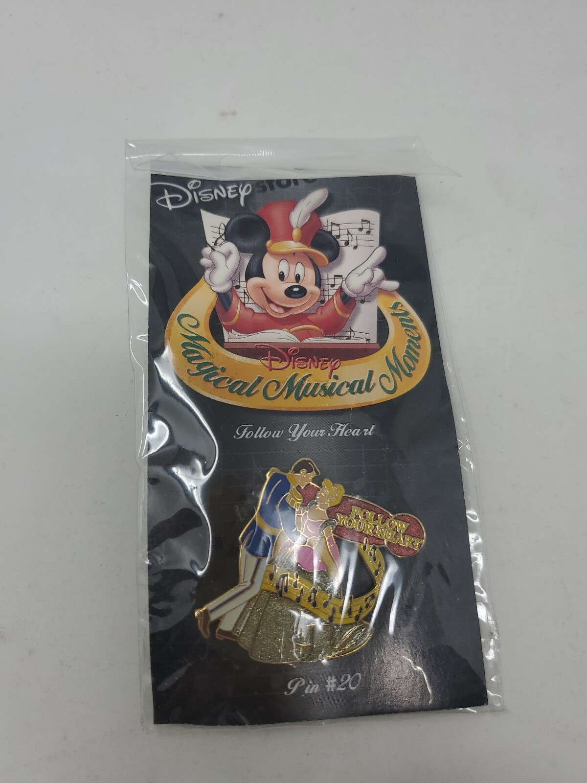 Disney Magical Musical Moments Trading Pin #20 Follow Your Heart Cinderella