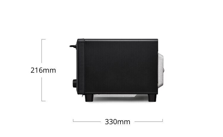 BALMUDA ReBaker BLACK Toaster KTT01JP-BK AC100V 50Hz/60Hz BALMUDA ReBaker BLACK Toaster KTT01JP-BK AC100V 50Hz/60Hz