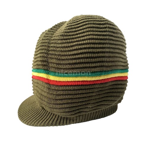 Rasta Raíces Peak Natty Dread Gorra Selassie África Reggae Jamaica Marley XL - Imagen 25 de 55